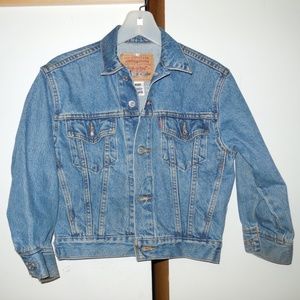 Boys LEVIS DENIM BLUE TRUCKER JACKET